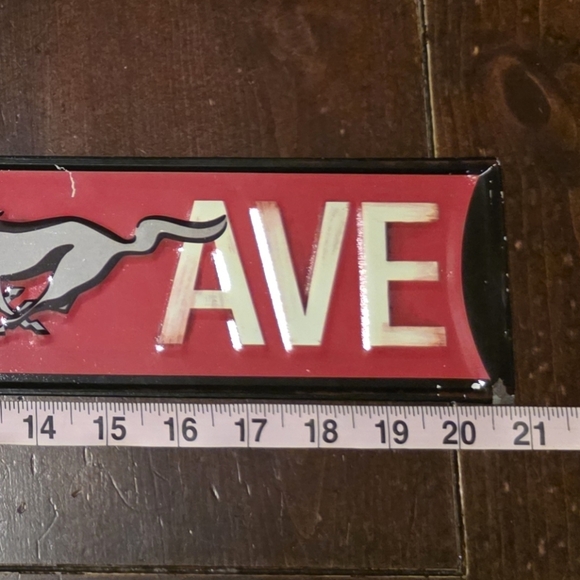 ⭐️40% Off⭐️ Ford Mustang Ave Metal Street Sign - Picture 8 of 9